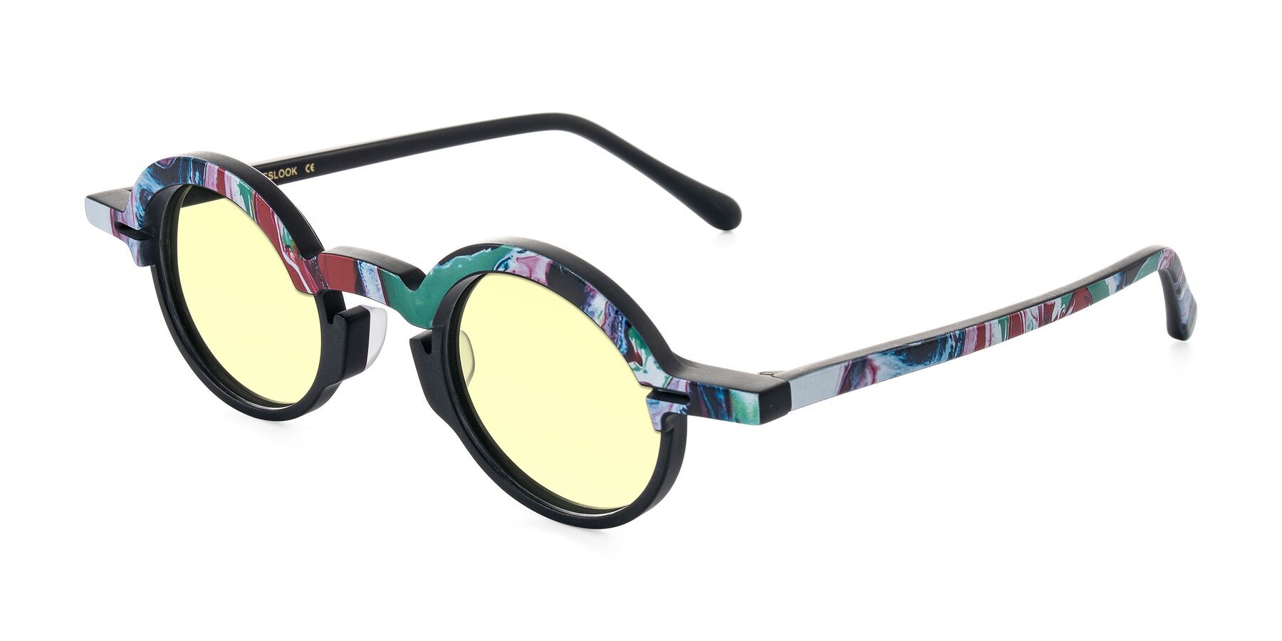 Angle of Maizel in Deep Night with Light Yellow Tinted Lenses