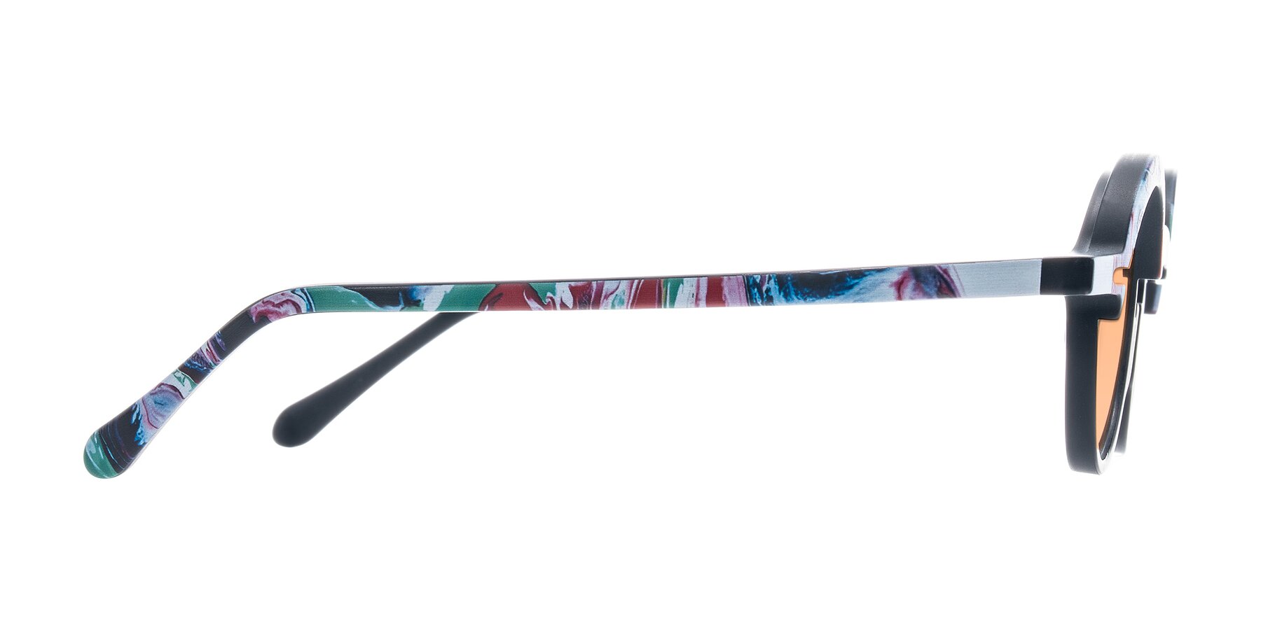 Side of Maizel in Deep Night with Light Orange Tinted Lenses