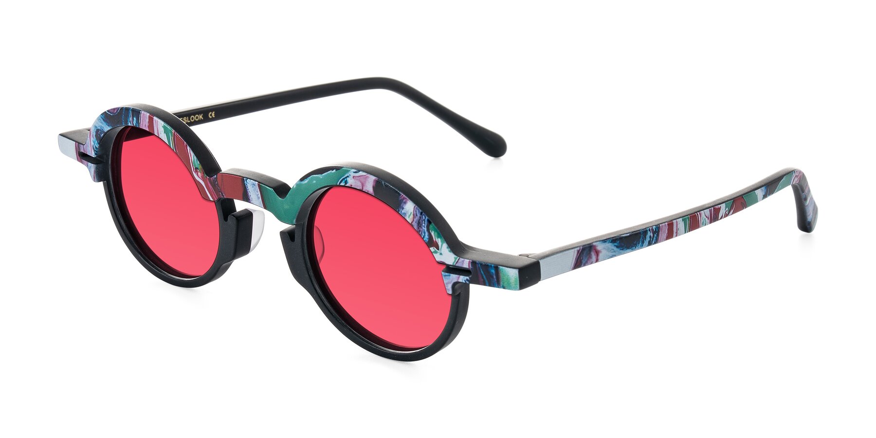 Angle of Maizel in Deep Night with Red Tinted Lenses