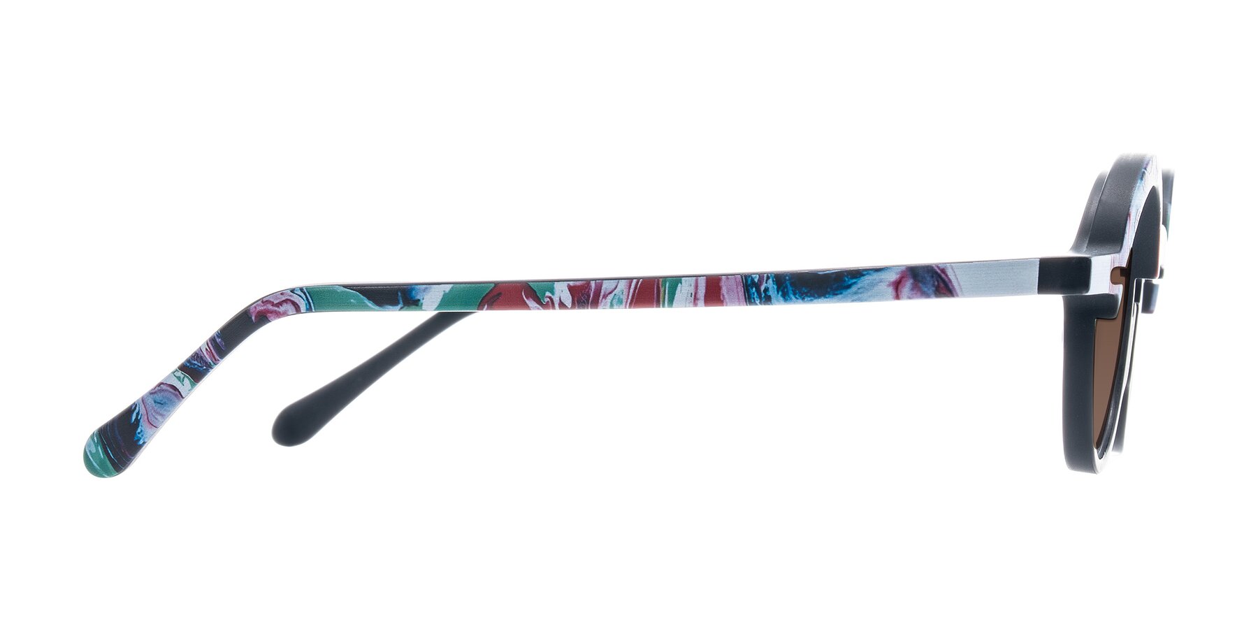 Side of Maizel in Deep Night with Brown Tinted Lenses