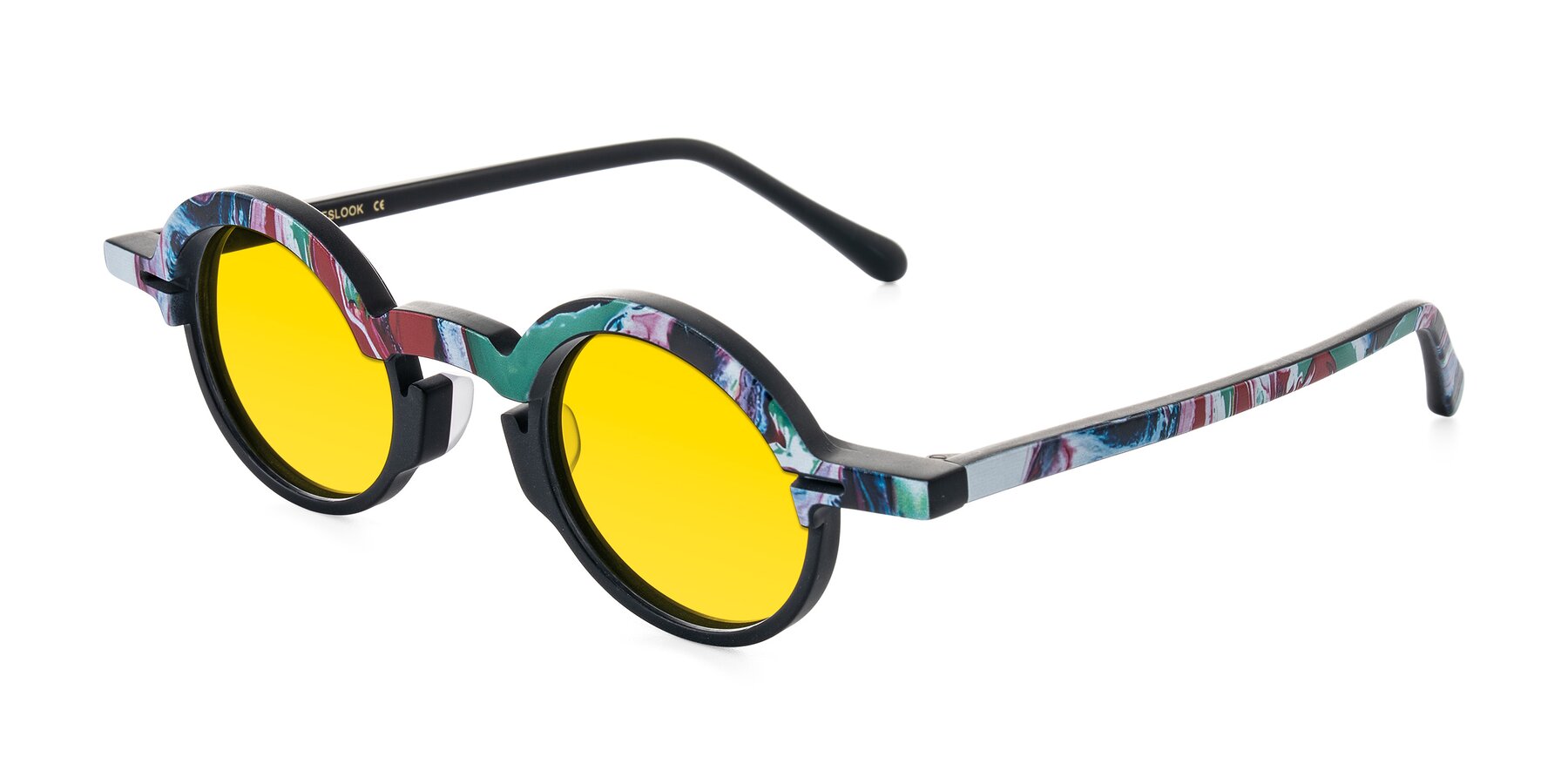 Angle of Maizel in Deep Night with Yellow Tinted Lenses