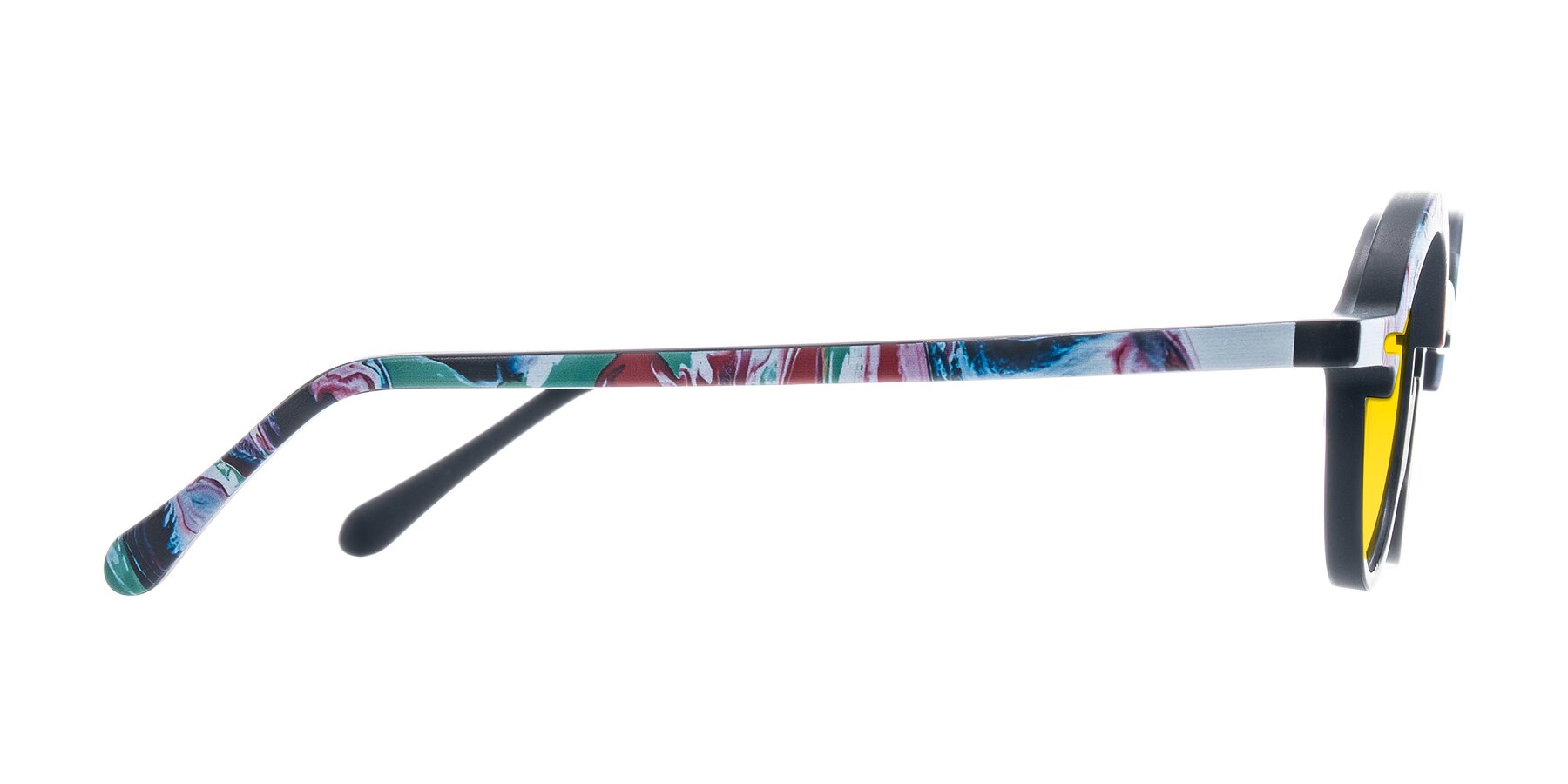 Side of Maizel in Deep Night with Yellow Tinted Lenses