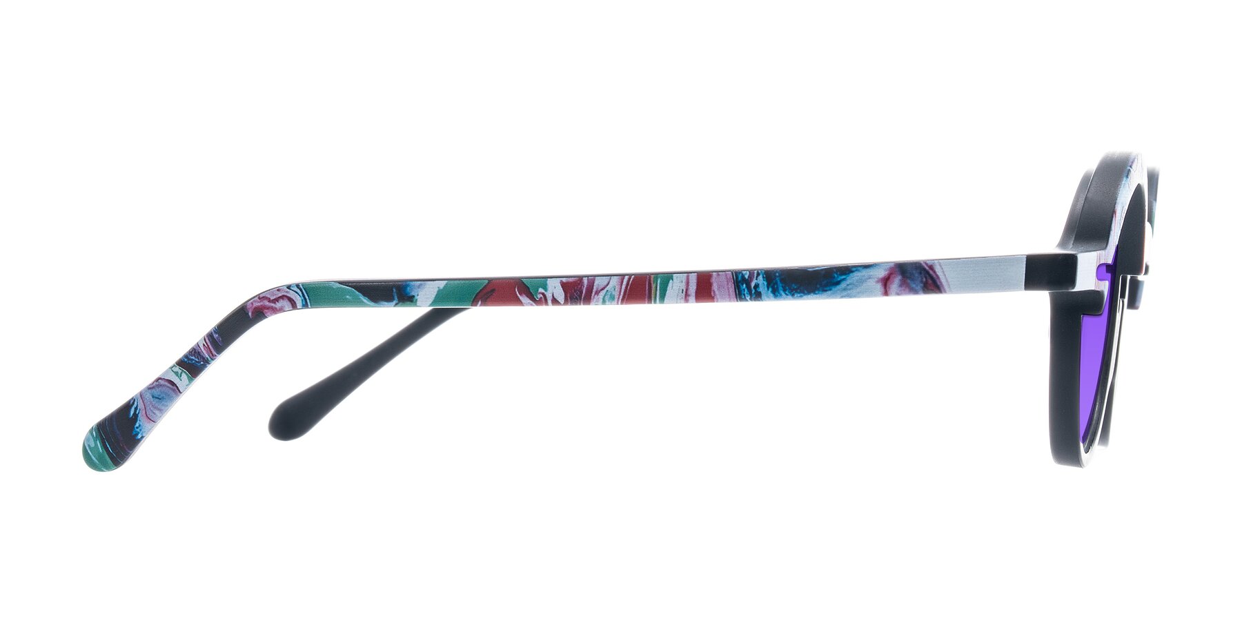 Side of Maizel in Deep Night with Purple Tinted Lenses