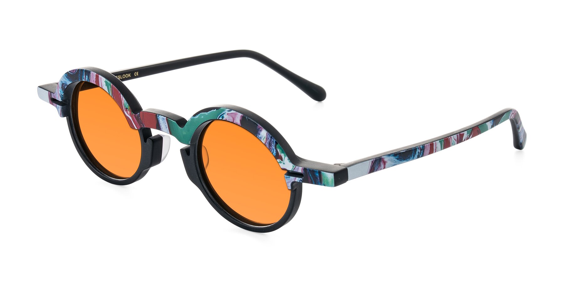 Angle of Maizel in Deep Night with Orange Tinted Lenses