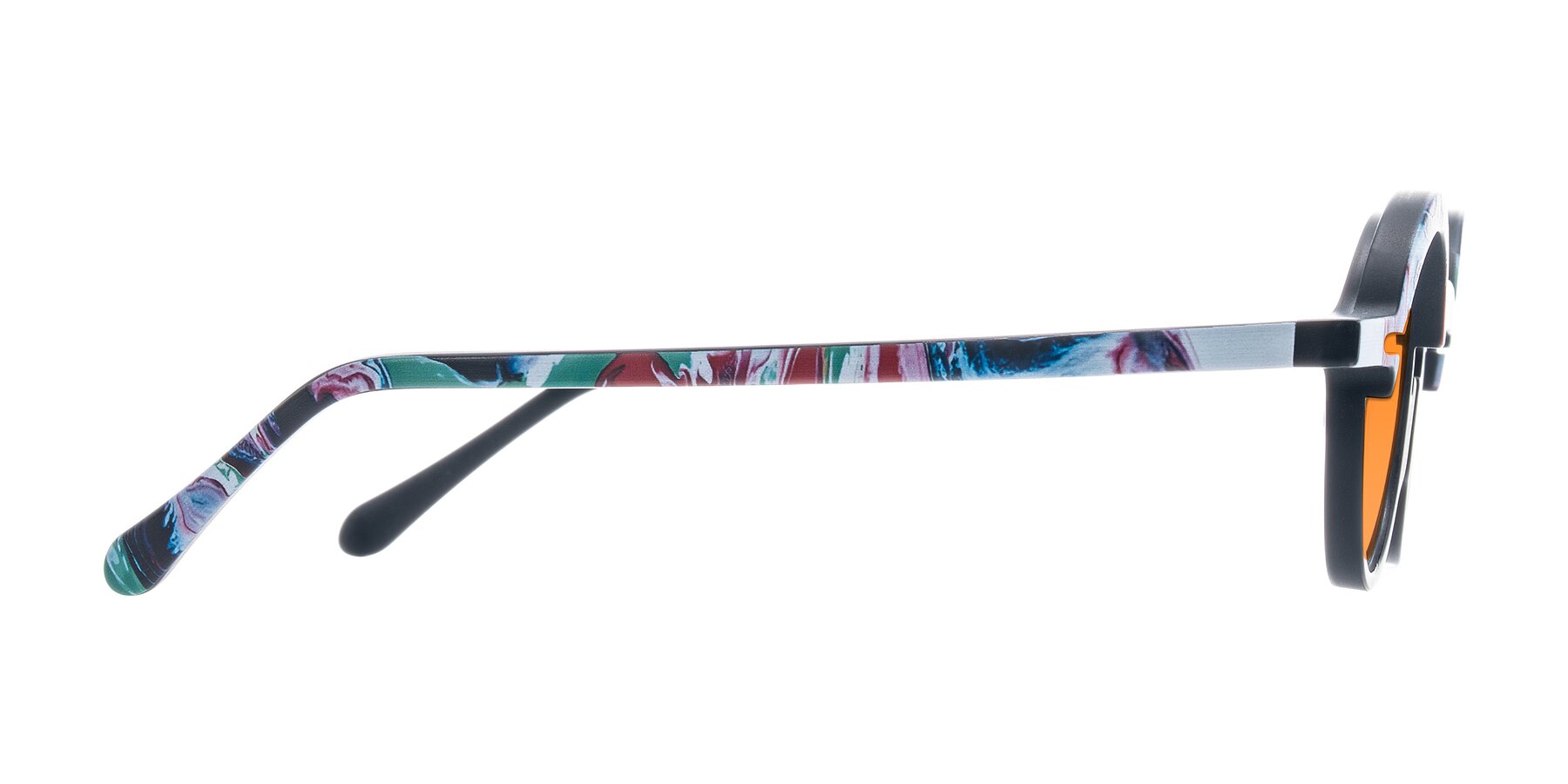 Side of Maizel in Deep Night with Orange Tinted Lenses