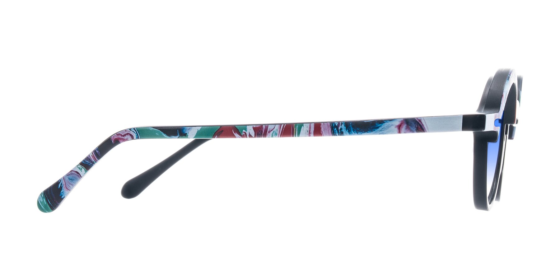 Side of Maizel in Deep Night with Blue Gradient Lenses