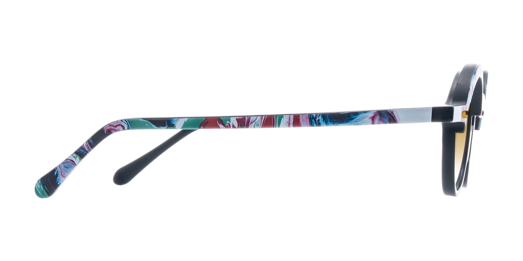 Side of Maizel in Deep Night with Champagne Gradient Lenses