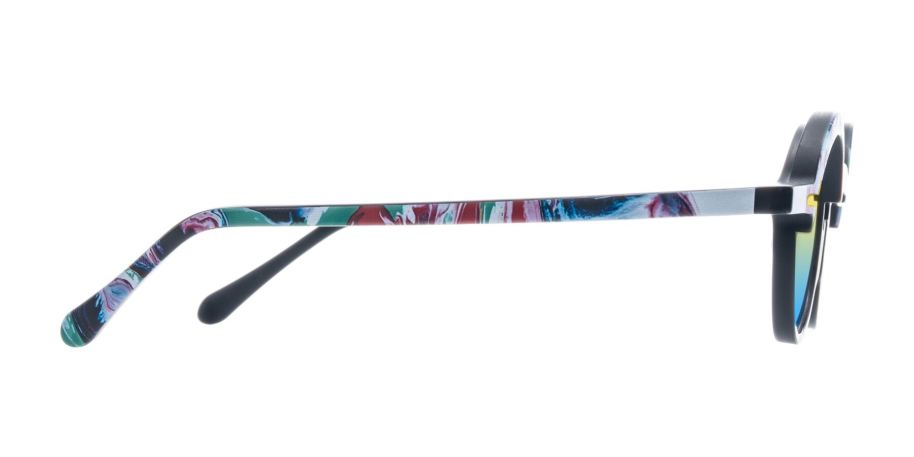 Side of Maizel in Deep Night with Yellow / Blue Gradient Lenses