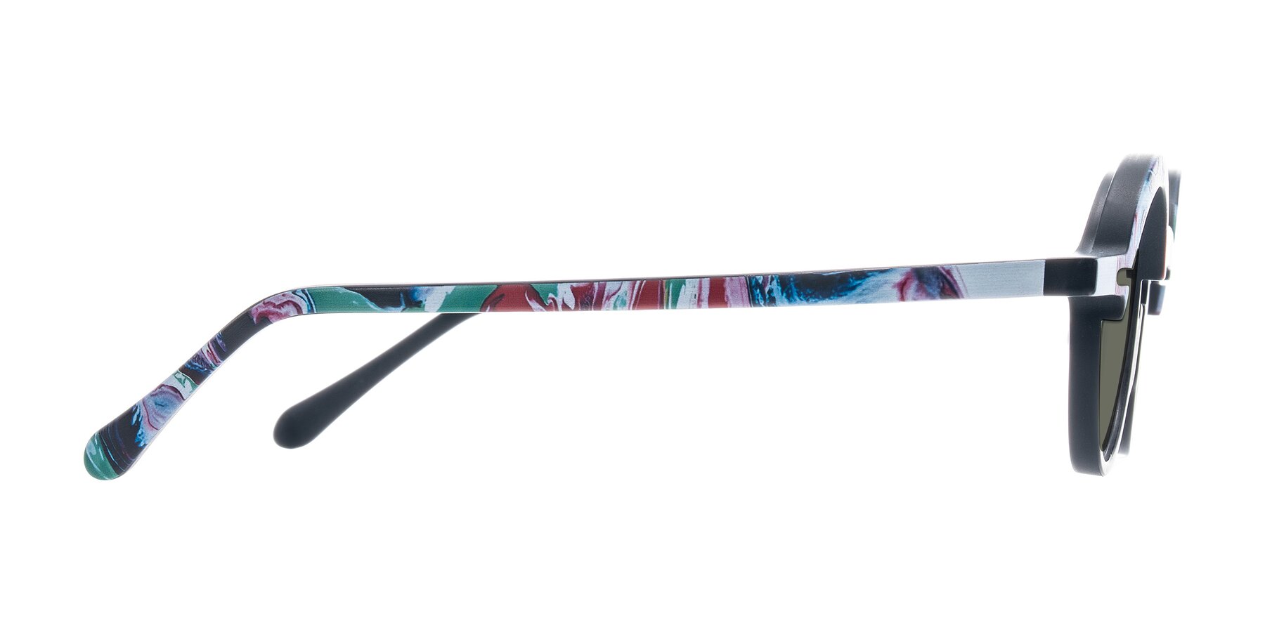 Side of Maizel in Deep Night with Gray Polarized Lenses