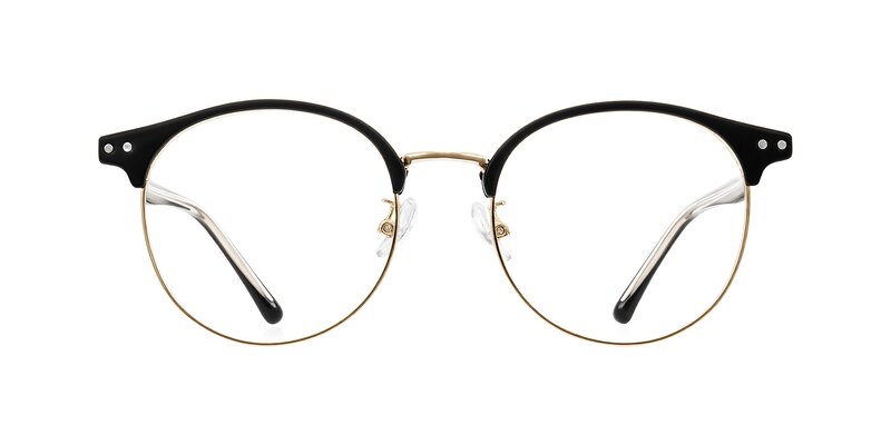 Karnes - Black/Gold Eyeglasses