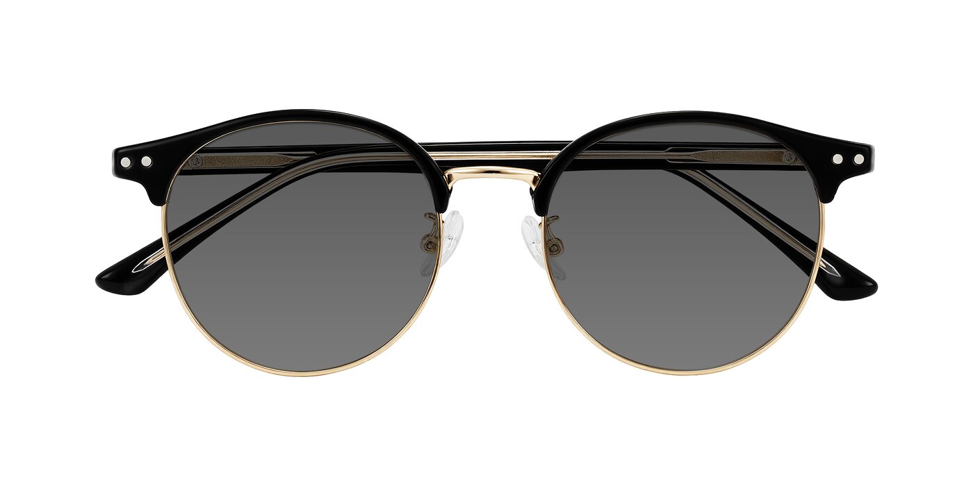Karnes - Black/Gold Tinted Sunglasses
