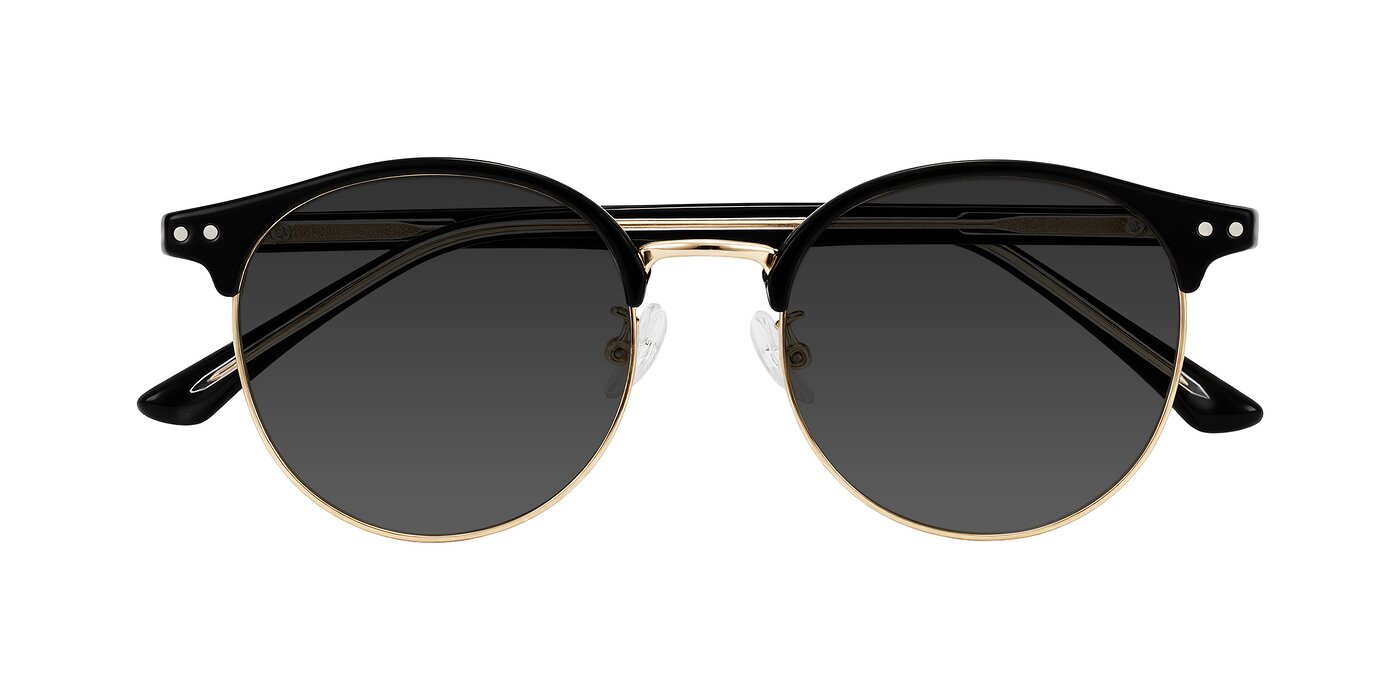 Karnes - Black/Gold Tinted Sunglasses