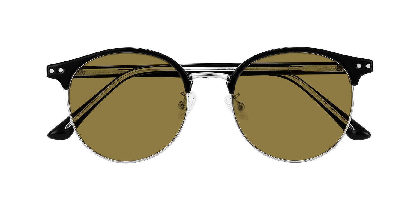 Karnes - Black/Silver Polarized Sunglasses