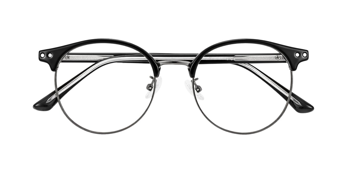 Karnes - Black/Gunmetal Eyeglasses