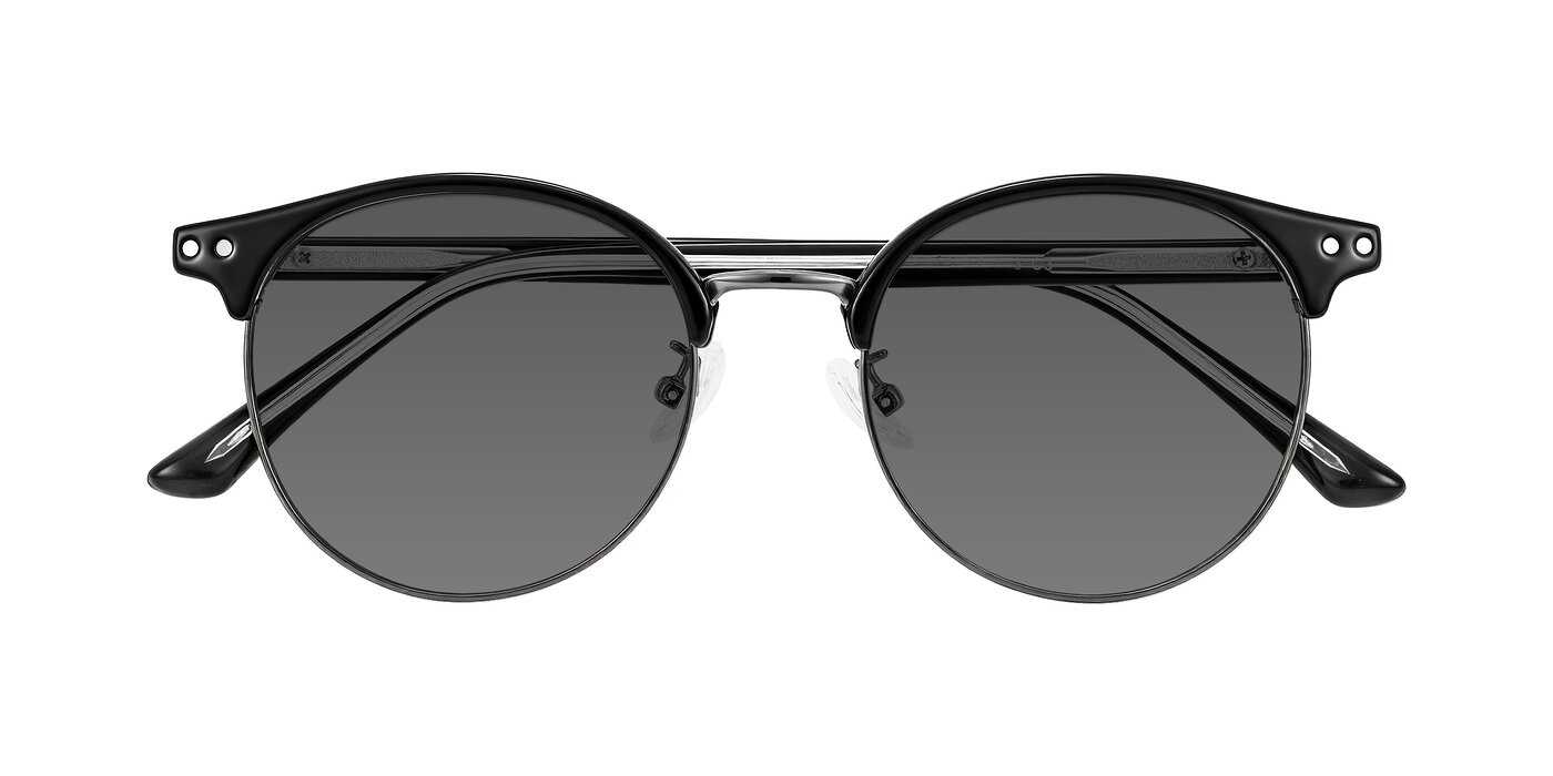 Karnes - Black/Gunmetal Tinted Sunglasses