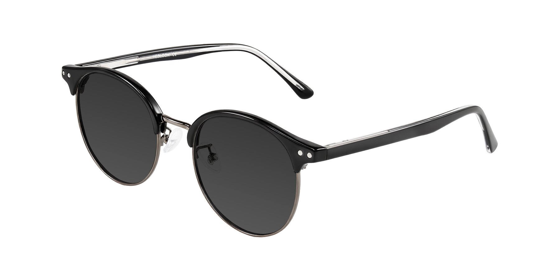Angle of Karnes in Black/Gunmetal with Gray Tinted Lenses