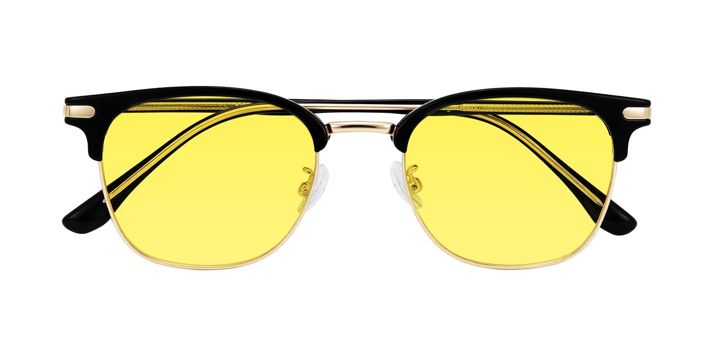 Raguti - Black/Gold Tinted Sunglasses