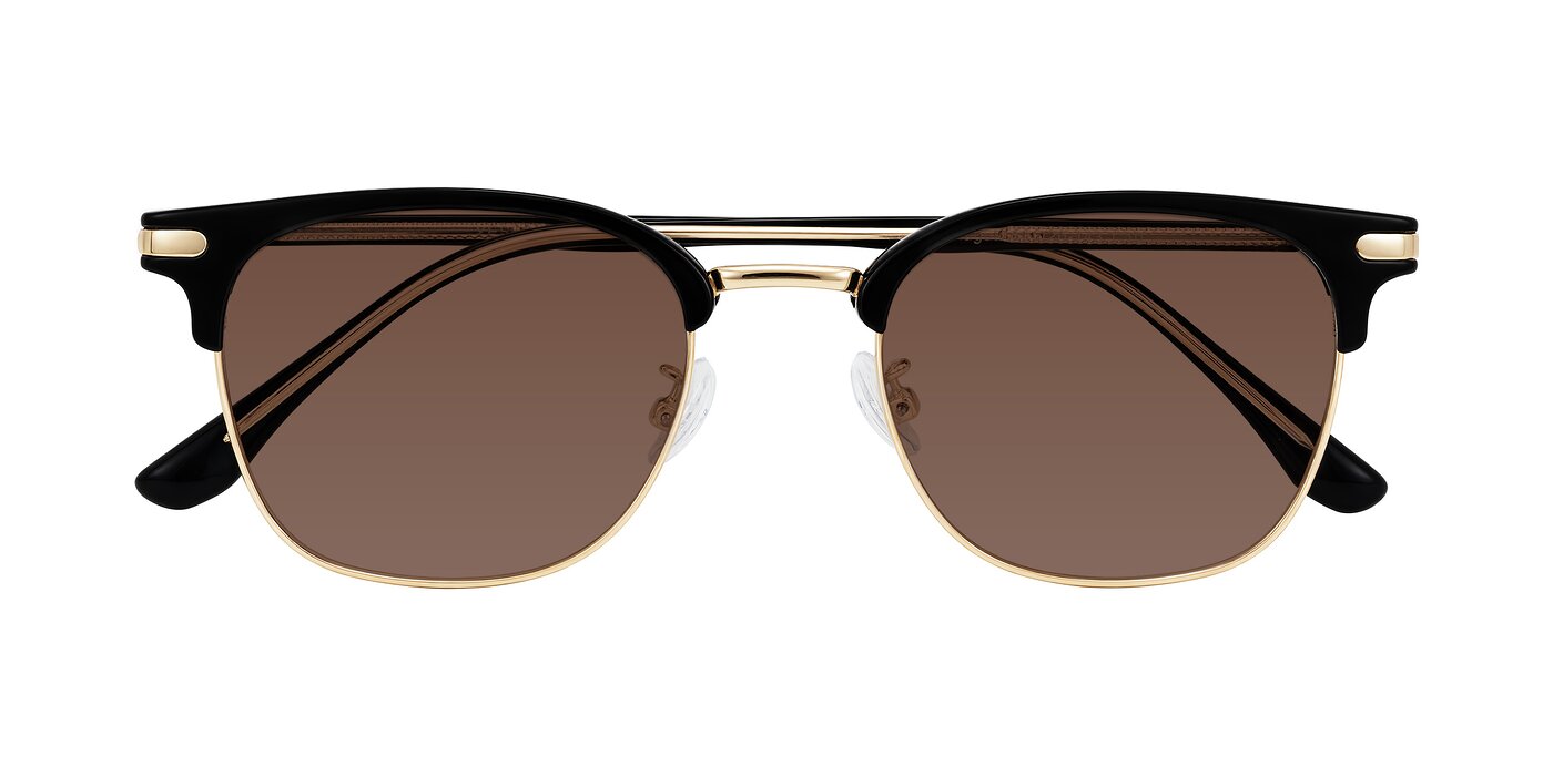 Raguti - Black/Gold Tinted Sunglasses