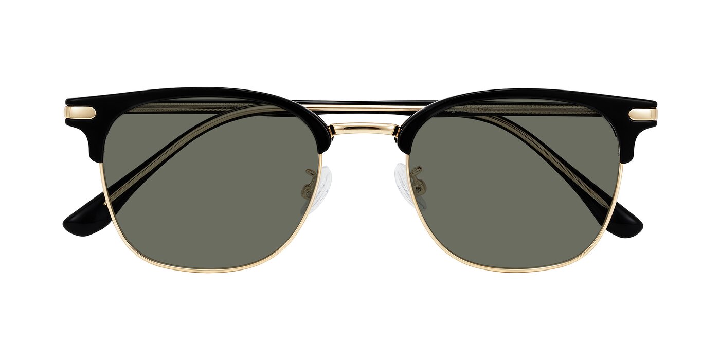 Raguti - Black/Gold Polarized Sunglasses