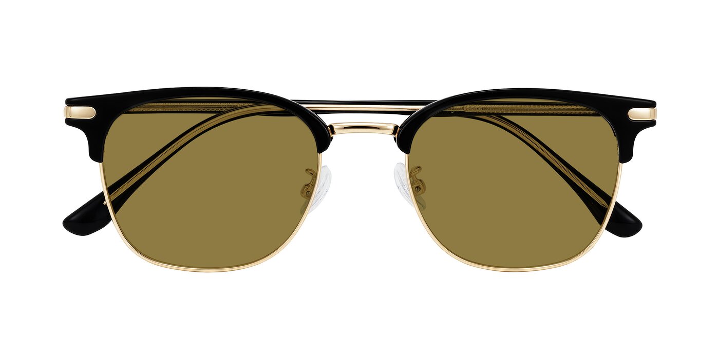 Raguti - Black/Gold Polarized Sunglasses