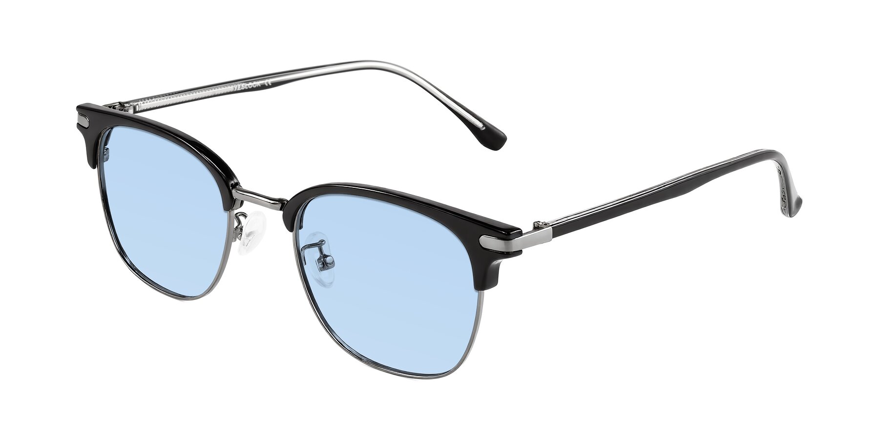 Angle of Raguti in Black/Gunmetal with Light Blue Tinted Lenses
