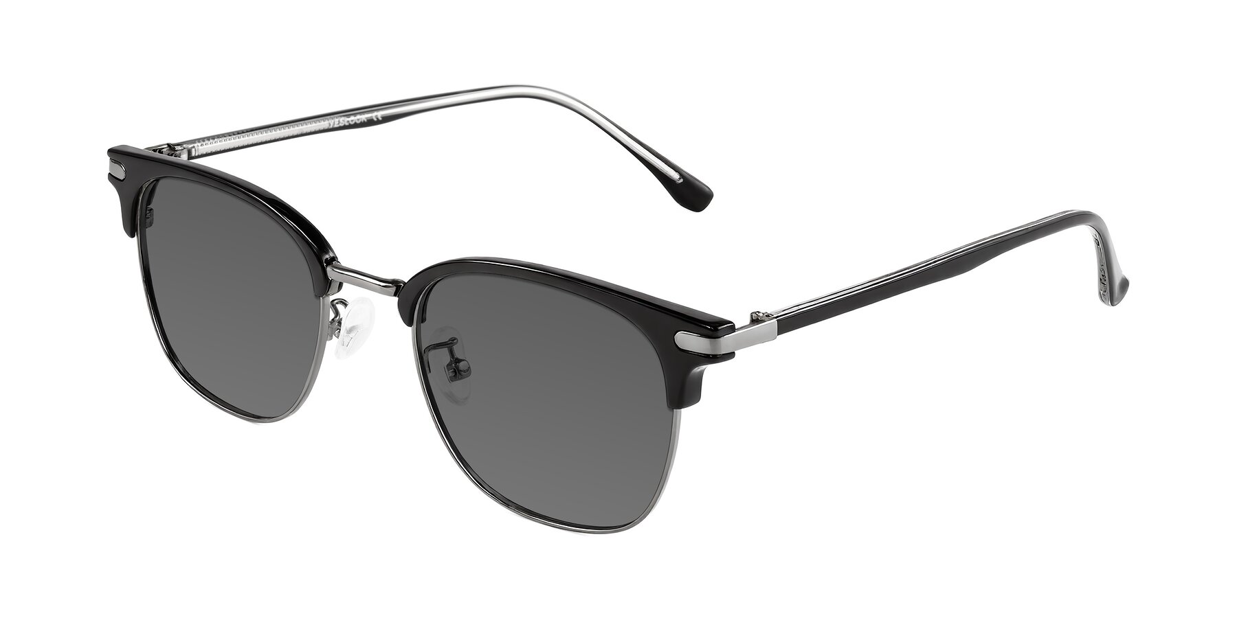 Angle of Raguti in Black/Gunmetal with Medium Gray Tinted Lenses