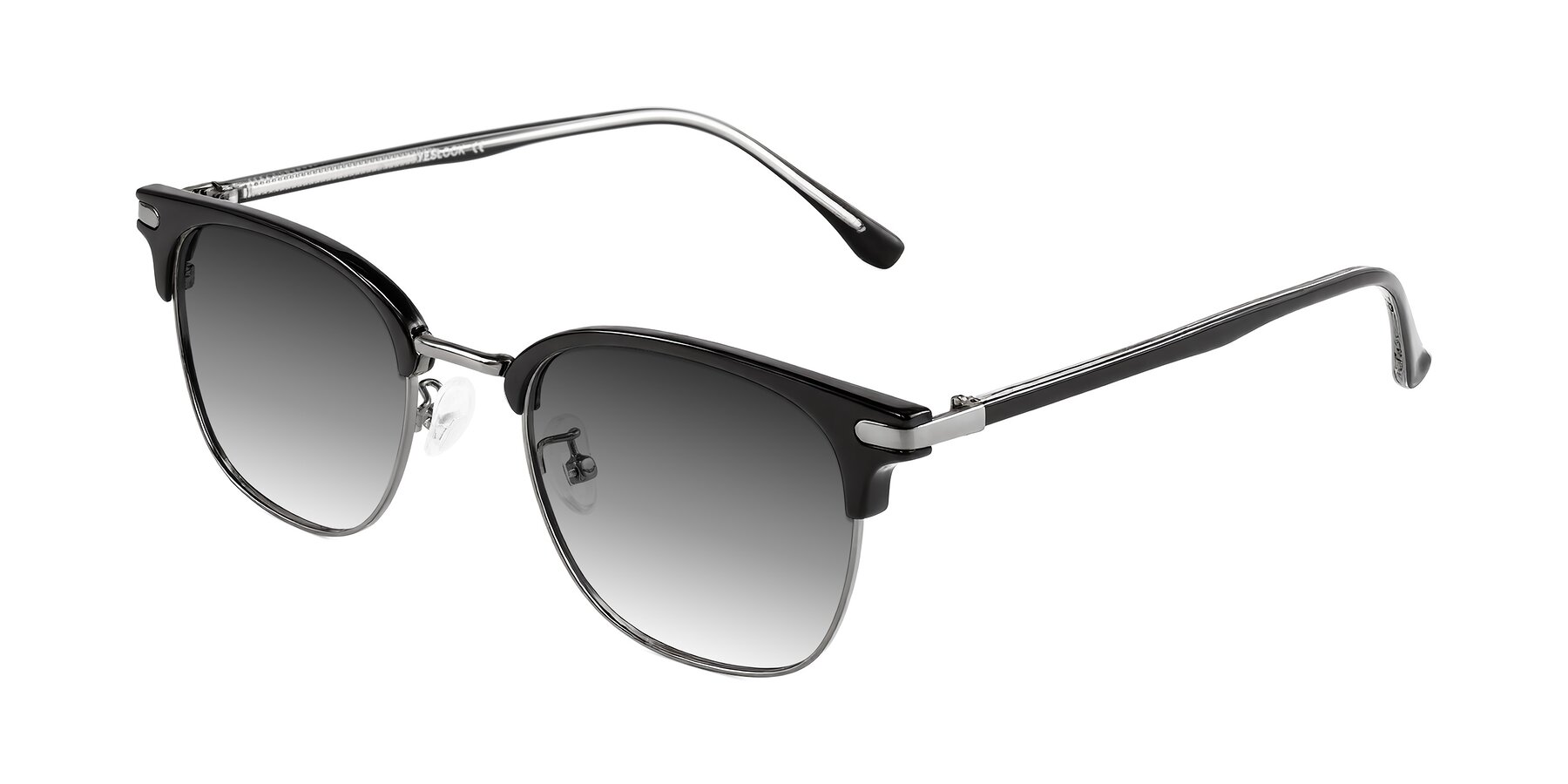 Angle of Raguti in Black/Gunmetal with Gray Gradient Lenses