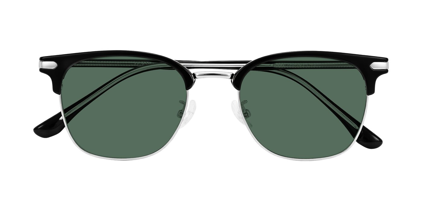 Raguti - Black/Silver Polarized Sunglasses