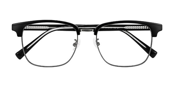 Front of Waxler in Black/Gunmetal