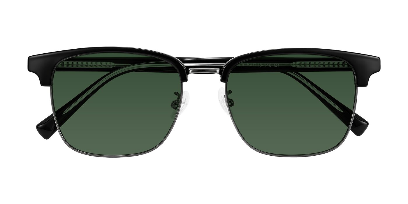 Waxler - Black/Gunmetal Tinted Sunglasses