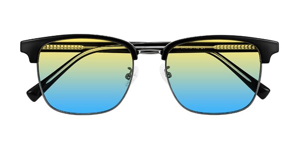 Front of Waxler in Black/Gunmetal