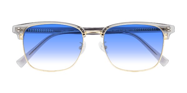 Front of Waxler in Crystal Gray/Gold