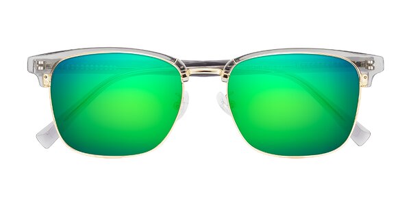 Front of Waxler in Crystal Gray/Gold