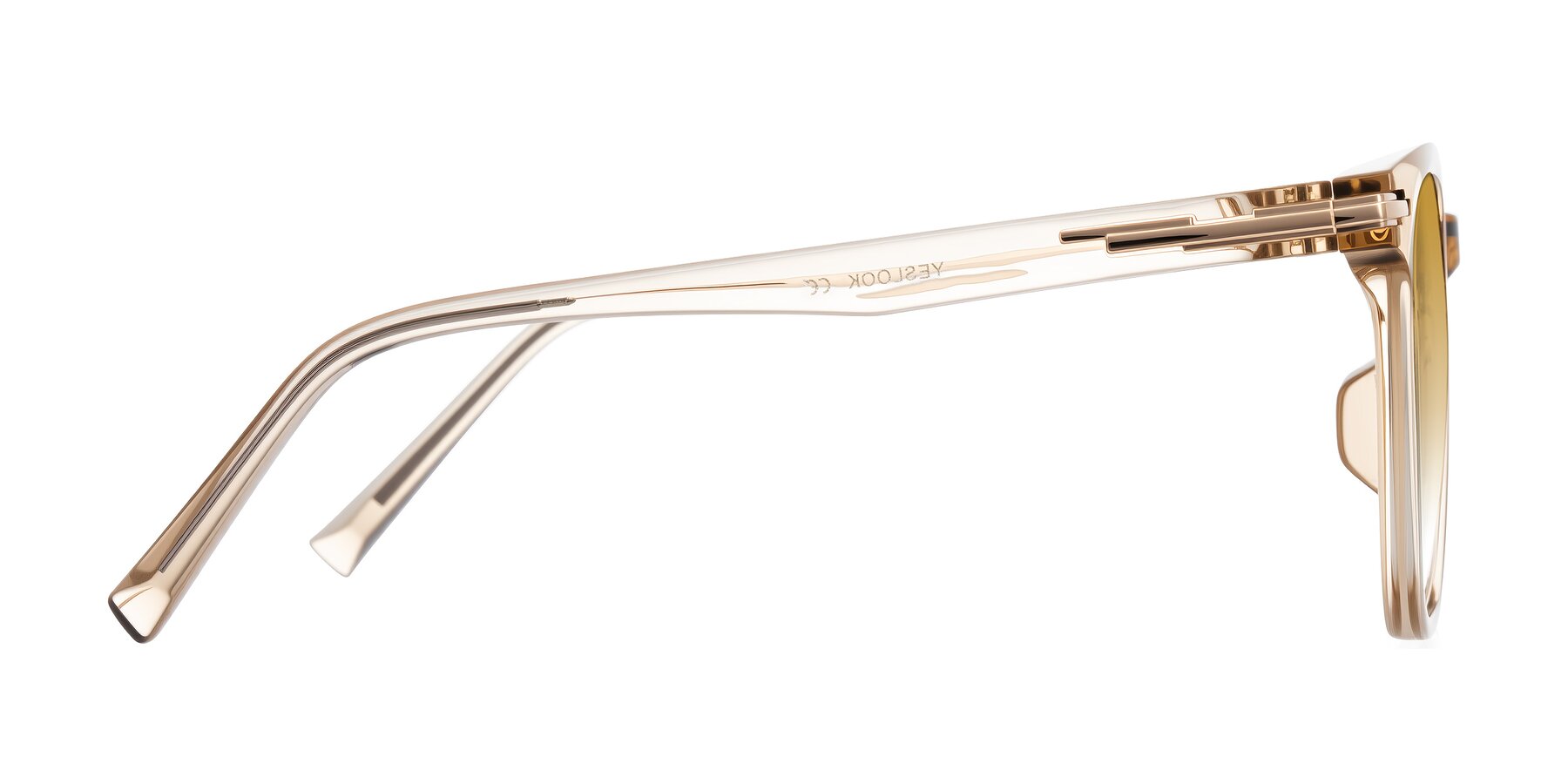Side of Velek in Champagne with Champagne Gradient Lenses
