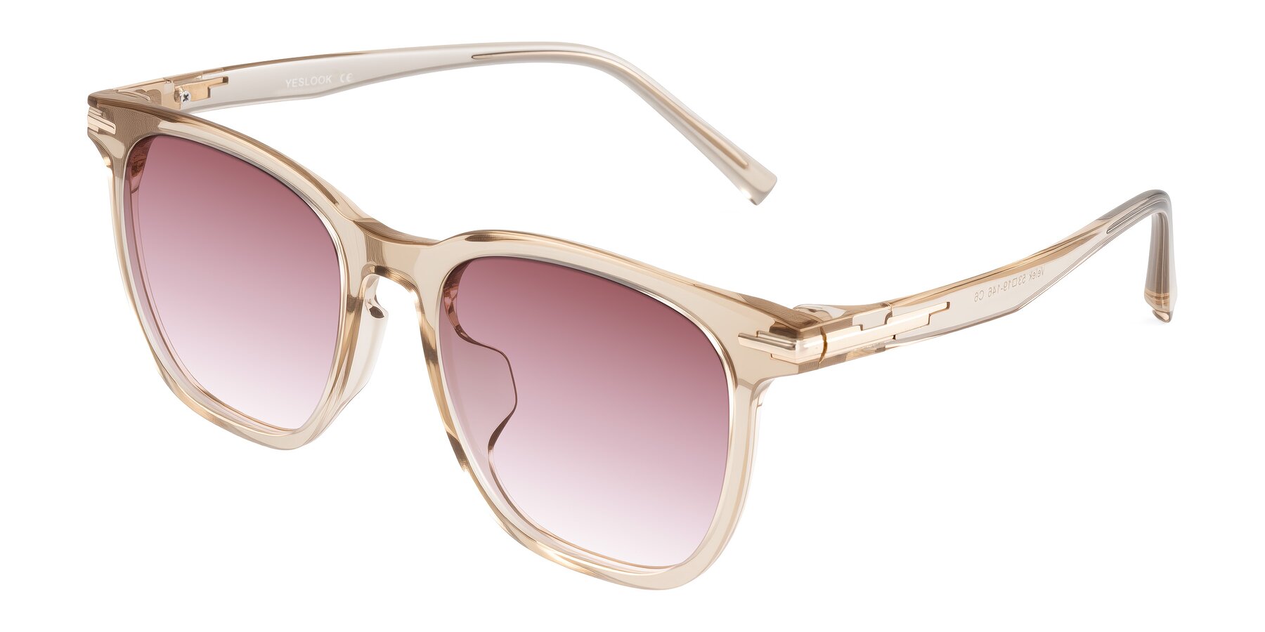 Angle of Velek in Champagne with Garnet Gradient Lenses