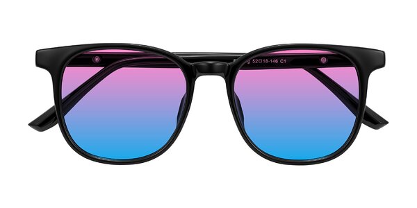 Front of Ruhling in Black