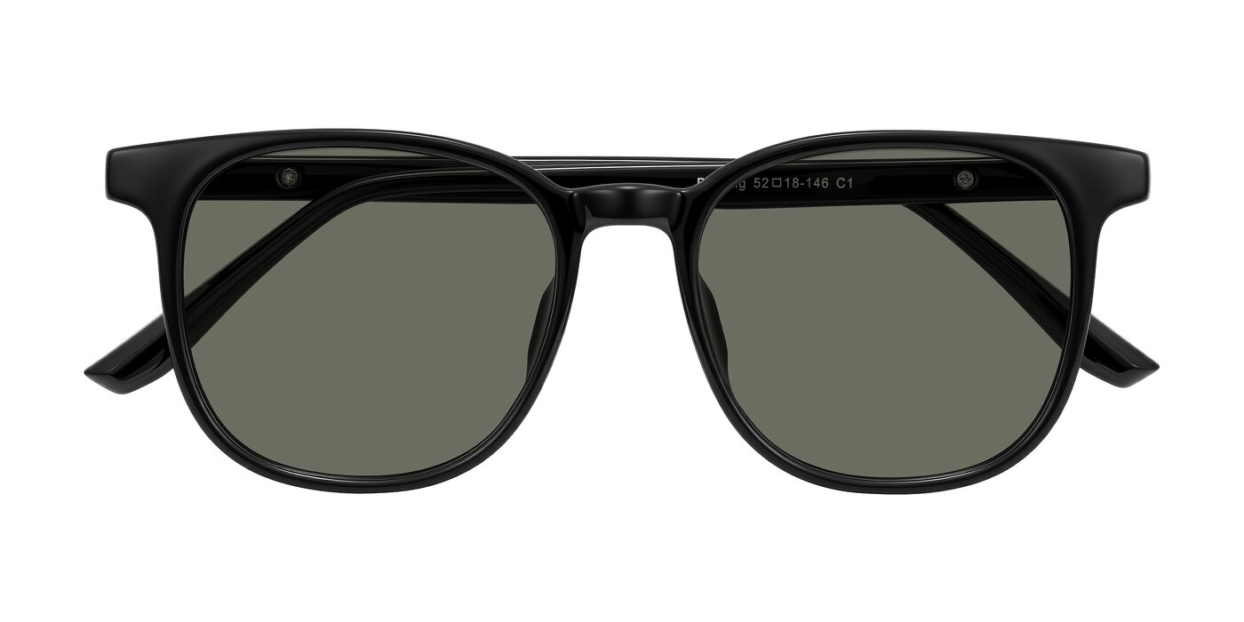 Ruhling - Black Polarized Sunglasses