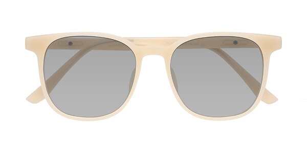 Front of Ruhling in Apricot