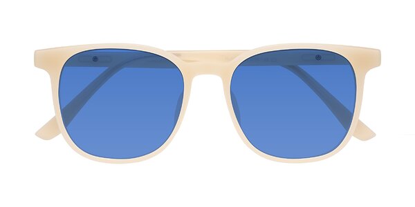 Front of Ruhling in Apricot