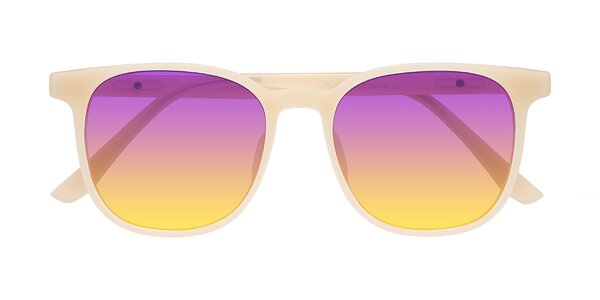 Front of Ruhling in Apricot