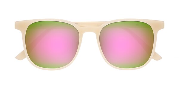 Front of Ruhling in Apricot