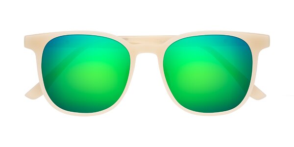 Front of Ruhling in Apricot