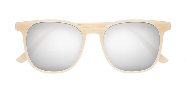 Front of Ruhling in Apricot