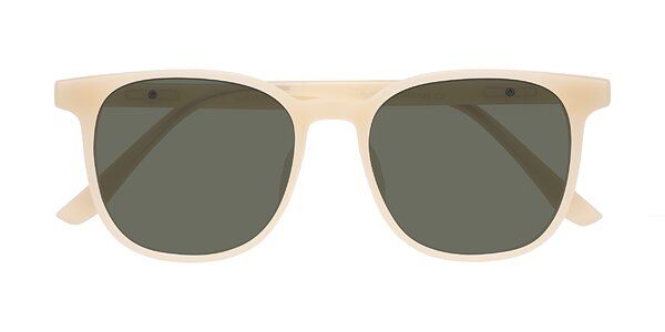 Front of Ruhling in Apricot