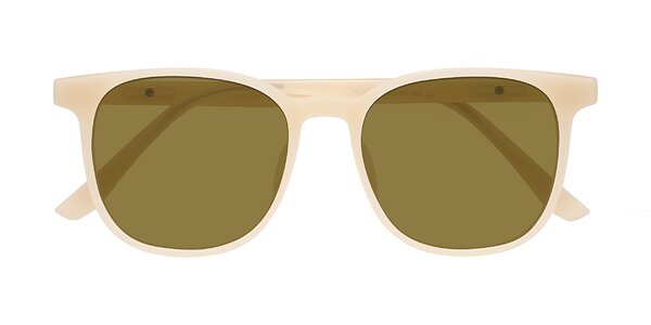 Front of Ruhling in Apricot