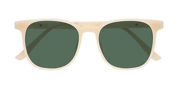 Front of Ruhling in Apricot