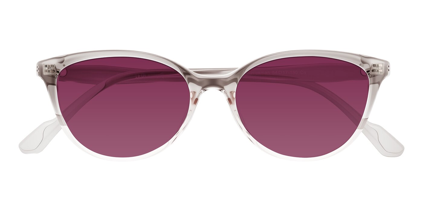 Hickman - Gray/Light Pink Tinted Sunglasses