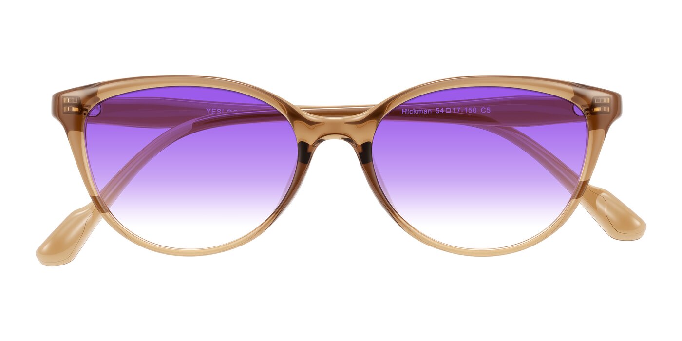 Hickman - Brown Gradient Sunglasses