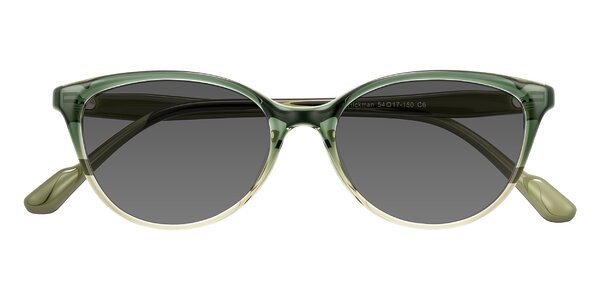 Front of Hickman in Gradient Green