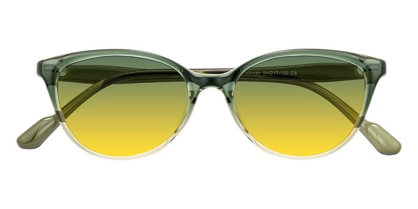 Front of Hickman in Gradient Green